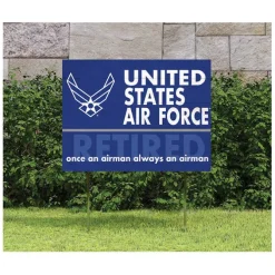 U.S. Air Force Always An Airman 18 x 24 inch Lawn Sign