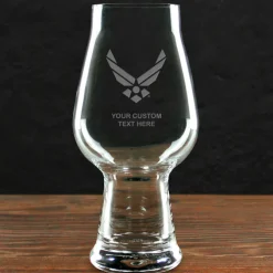 U.S. Air Force 'Build Your Glass' Personalized 18.25 oz. Luigi Bormioli IPA Glass