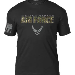 U.S. Air Force Camo Text 7.62 Design Battlespace Men's T-Shirt