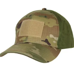 US Air Force Camo/OD Green Hook & Loop Patch Cap
