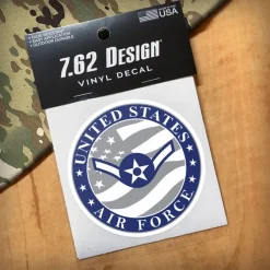 US Air Force E-2 Airman 3.5" Decal by 7.62 Design
