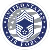 US Air Force E-9 Chief Master Sergeant 3.5" Decal by 7.62 Design