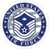 US Air Force E-7 First Sergeant 3.5" Decal by 7.62 Design