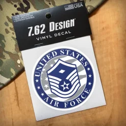 US Air Force E-7 First Sergeant 3.5" Decal by 7.62 Design