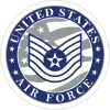 US Air Force E-6 Technical Sergeant 3.5" Decal by 7.62 Design