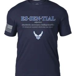 US Air Force 'Essential' 7.62 Design Battlespace Men's T-Shirt Navy