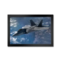 U.S. Air Force F-22 Framed Print