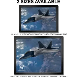 U.S. Air Force F-22 Framed Print