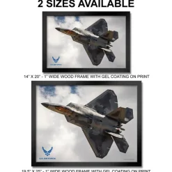 U.S. Air Force F-22 Framed Print