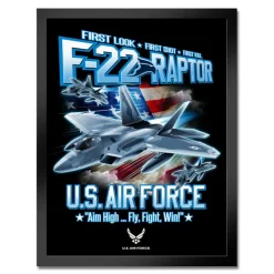 U.S. Air Force F-22 Raptor Framed Print