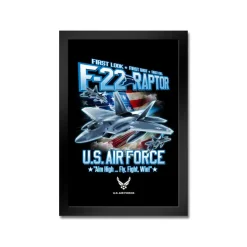 U.S. Air Force F-22 Raptor Framed Print