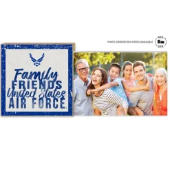 U.S. Air Force Family Friends USAF Floating Picture Frame