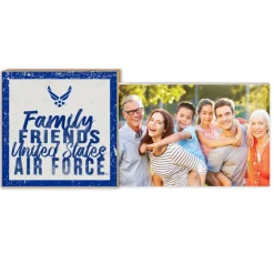 U.S. Air Force Family Friends USAF Floating Picture Frame