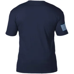 US Air Force 'Flight' 7.62 Design Men's T-Shirt Navy