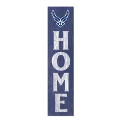 U.S. Air Force Home 11 x 46 inch Leaner Sign - Made In The USA