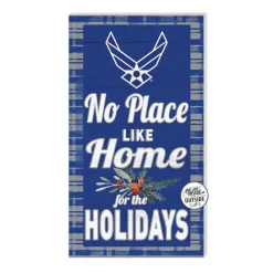 U.S. Air Force Home for the Holidays 11 x 20 inch USAF Sign