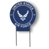 U.S. Air Force Logo 20 x 20 inch Yard Sign - Made In The USA