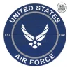 U.S. Air Force Logo 20 x 20 inch Indoor / Outdoor Sign - Made In The USA