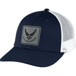 U.S. Air Force Logo Patch Trucker Hat by 7.62 Design