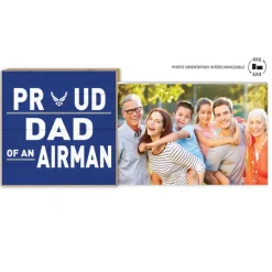 U.S. Air Force Proud Dad Floating Picture Frame