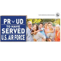 U.S. Air Force Proud To Have Served Floating Picture Frame