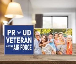 U.S. Air Force Proud Veteran Floating Picture Frame