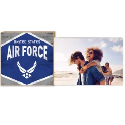 U.S. Air Force Retro Diamond Floating Picture Frame