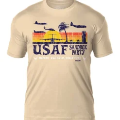 US Air Force 'Sandbox Party' 7.62 Design Battlespace Men's T-Shirt