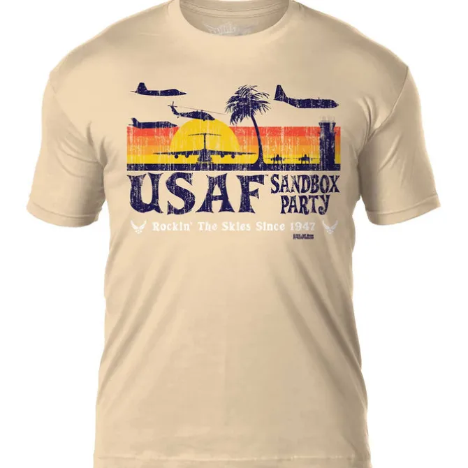 US Air Force 'Sandbox Party' 7.62 Design Battlespace Men's T-Shirt