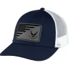 U.S. Air Force Split Flag Patch Trucker Hat by 7.62 Design