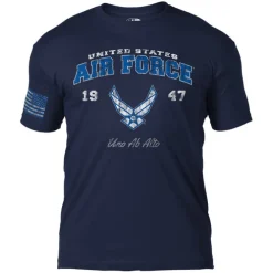 US Air Force 'Vintage' 7.62 Design Men's T-Shirt Navy