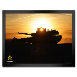 U.S. Army Abrams Tank Framed Print