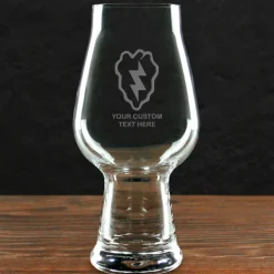 US Army 'Build Your Glass' Personalized 18.25 oz. Luigi Bormioli IPA Glass