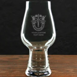 US Army 'Build Your Glass' Personalized 18.25 oz. Luigi Bormioli IPA Glass