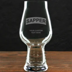 US Army 'Build Your Glass' Personalized 18.25 oz. Luigi Bormioli IPA Glass