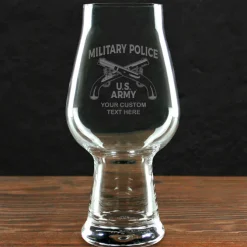 US Army 'Build Your Glass' Personalized 18.25 oz. Luigi Bormioli IPA Glass