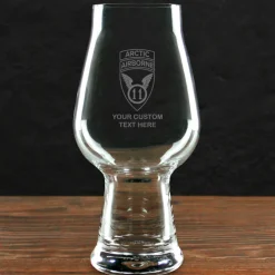 US Army 'Build Your Glass' Personalized 18.25 oz. Luigi Bormioli IPA Glass