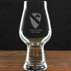US Army 'Build Your Glass' Personalized 18.25 oz. Luigi Bormioli IPA Glass