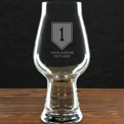 US Army 'Build Your Glass' Personalized 18.25 oz. Luigi Bormioli IPA Glass