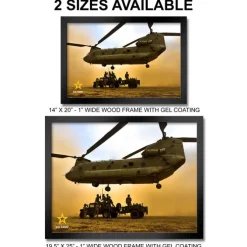 U.S. Army CH-47 Chinook Framed Print