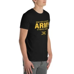 US Army Cyber Corps Men's T-Shirt P/T Shirt