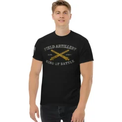 U.S. Army Field Artillery King of Battle Vintage Men's Tee