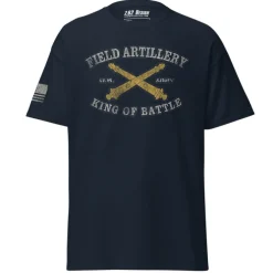 U.S. Army Field Artillery King of Battle Vintage Men's Tee