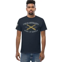 U.S. Army Field Artillery King of Battle Vintage Men's Tee