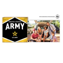 U.S. Army Floating Picture Frame Retro Diamond
