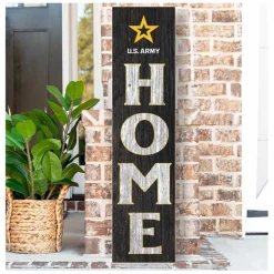 U.S. Army Home 11 x 46 inch Leaner Sign