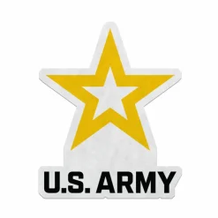 U.S. Army Logo Die-Cut Pennant by 7.62 Design - Made in the USA