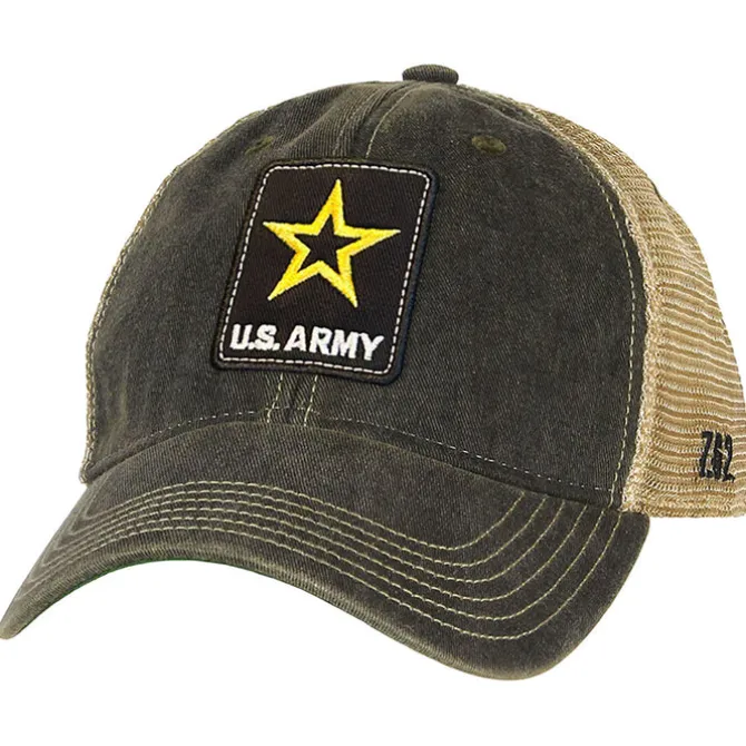 US Army Logo Vintage Trucker Hat
