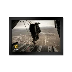 U.S. Army Paratrooper Framed Print