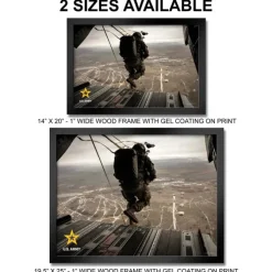 U.S. Army Paratrooper Framed Print